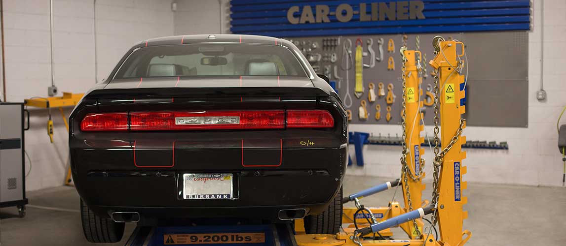 Car-o-liner frame machine